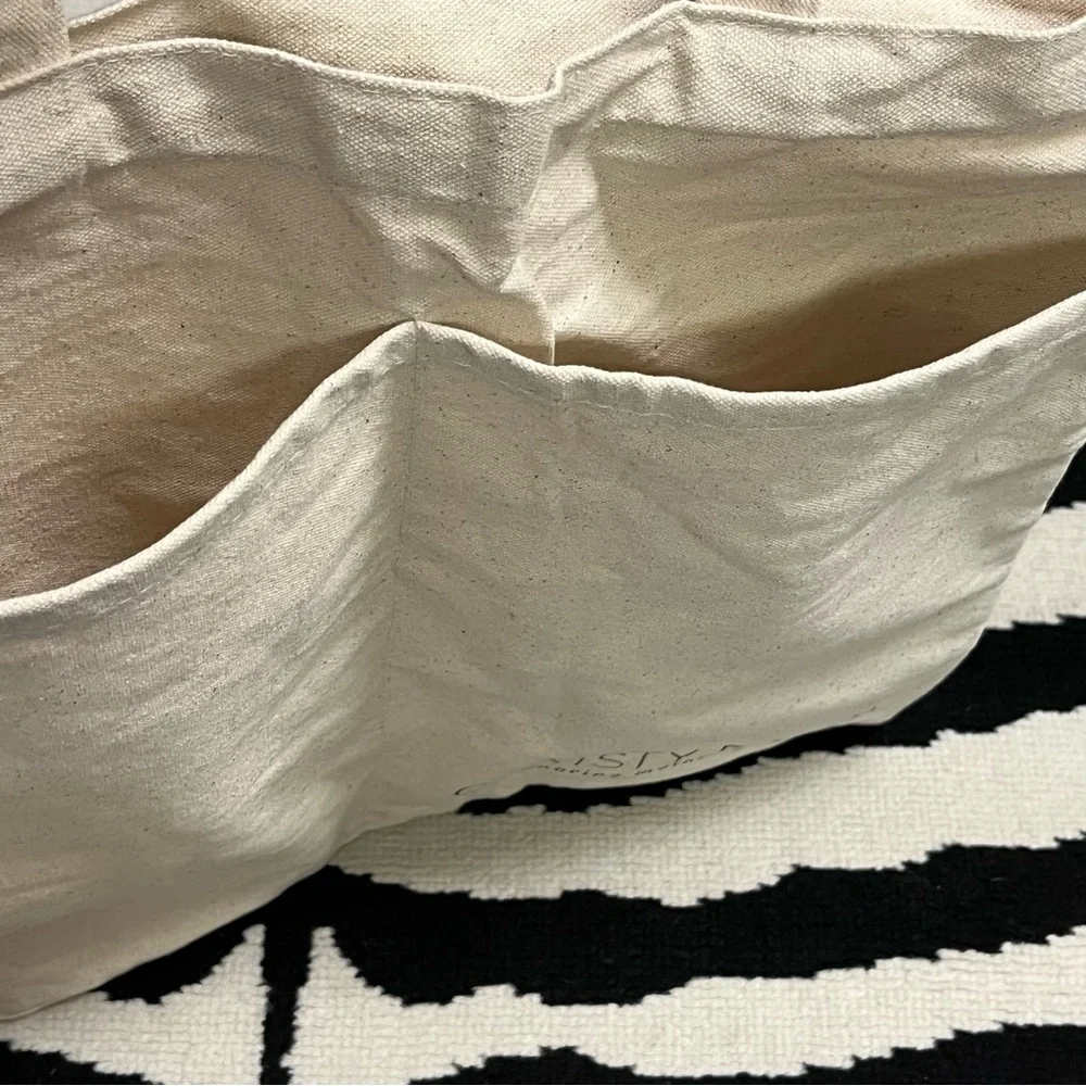 CHRISTY DAWN Tote Bag Regenerative Revolution Pockets Inside & Out Canvas